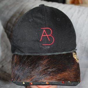 Antonio Banderas Spirit Custom Hair On Hide Barrel Racer Black Hat, Cap One Size